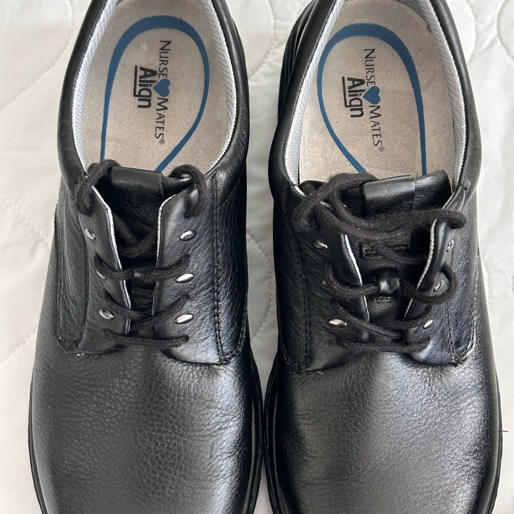 Nurse Mates Ladie's Classic Black Oxfords
